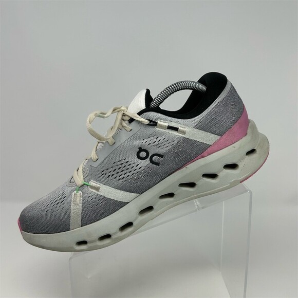 On Cloudsurfer 2 Running Sneakers Men\'s Gray Pink CloudTec Phase Lace-Up Size 10 main image 6